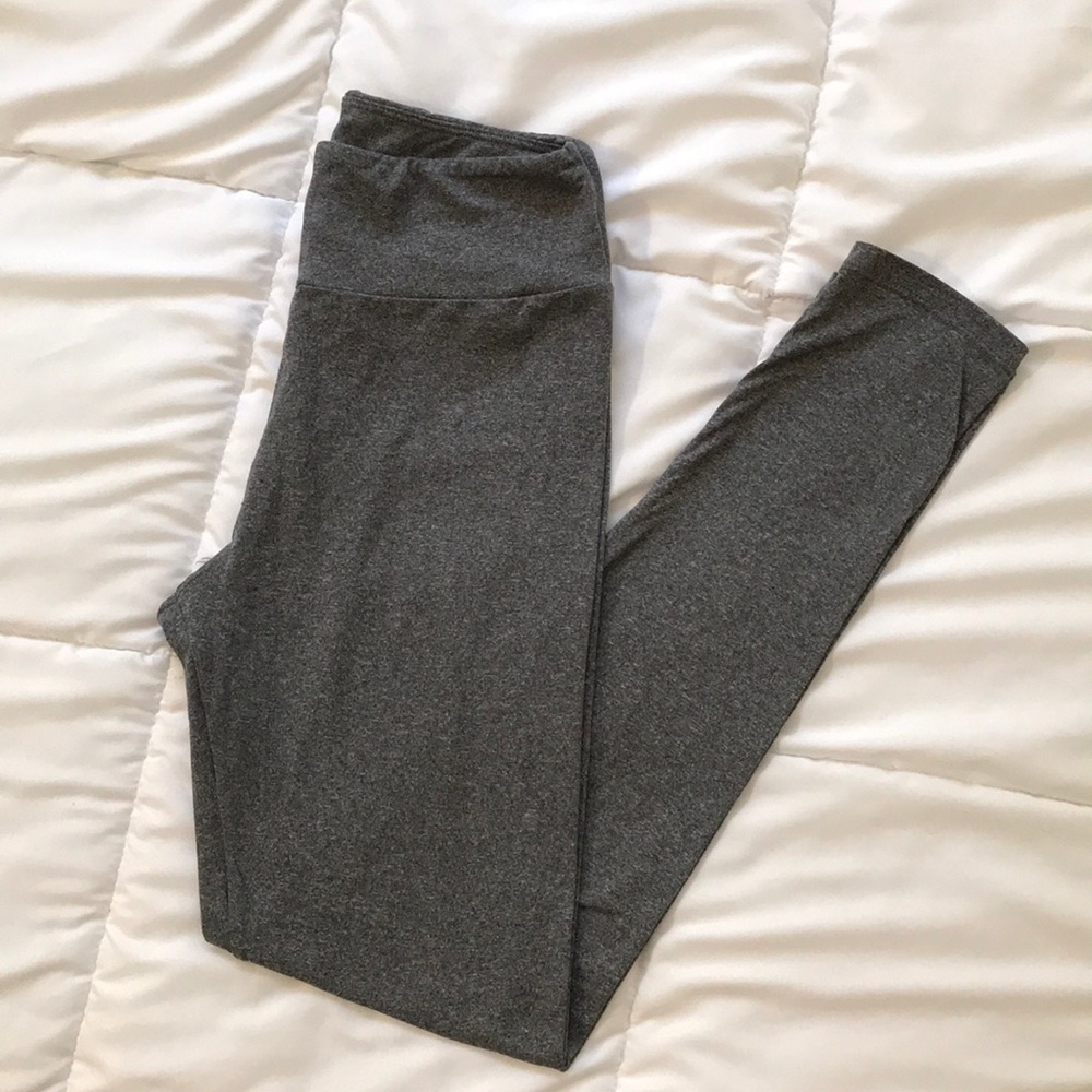 Lula Roe Grey Leggings